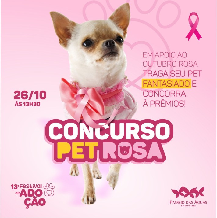 Concurso Pet Rosa 